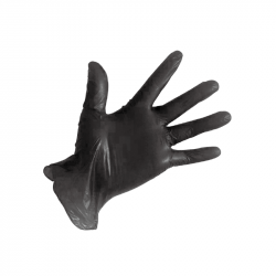 Gants usage unique vinyle noir